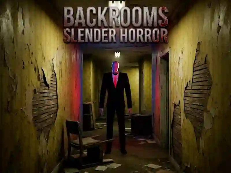 Backrooms Slender Horror เกมออนไลน์ฟรี