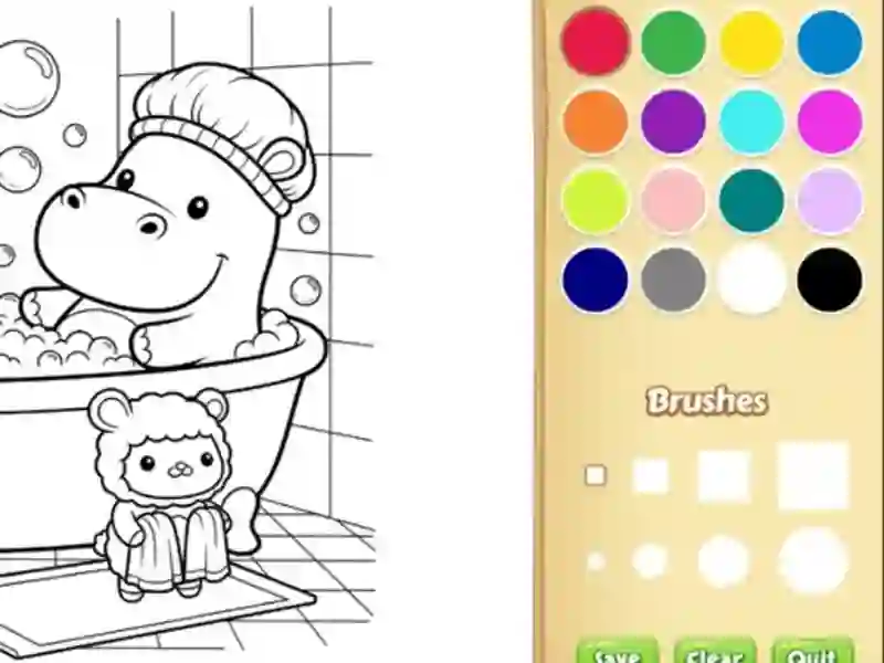 Cozy Friends Coloring Book for Kids – tasuta veebimäng