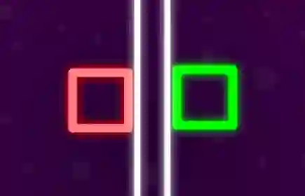 Two Neon Boxes — free online game