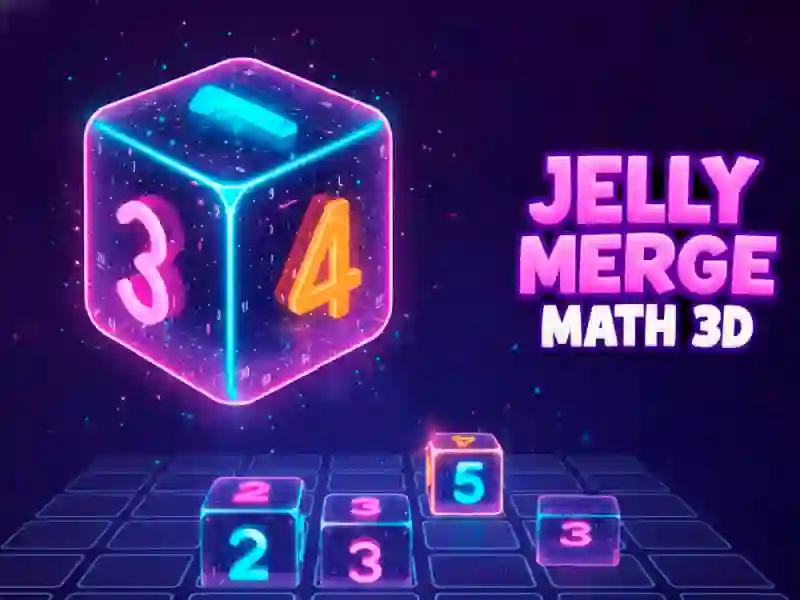 Jelly Merge Math 3D — jogo online grátis