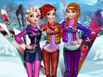 Princesses Visit Arendelle — free online game