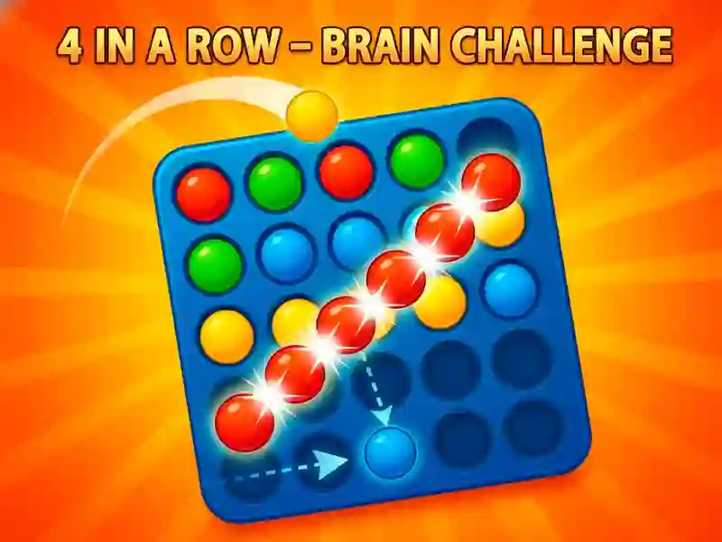Play 4 in a Row - Brain Challenge — free online game