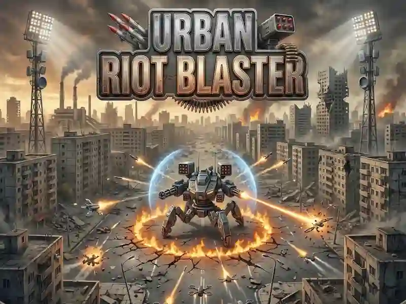 Urban Riot Blaster — jogo online grátis