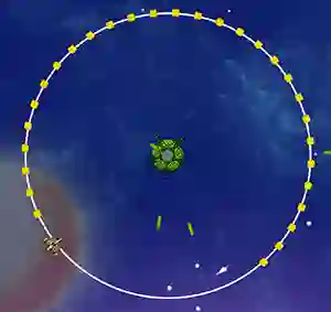 Orbit Avoider — free online game