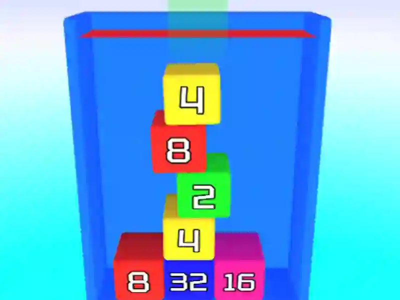 2048 3D: Merge Cubes — free online game