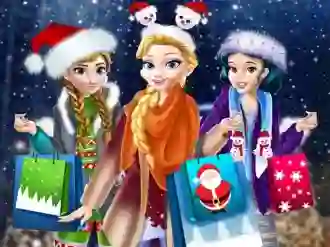 Princess Christmas Mall Shopping — free online game