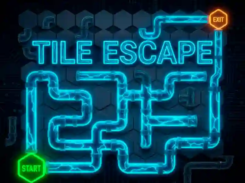 Гульня Tile Escape онлайн