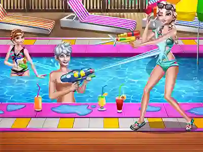 Sisters Pool Party — free online game