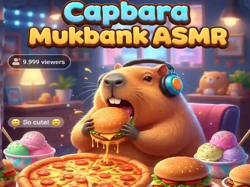 Capybara Mukbang ASMR — free online game