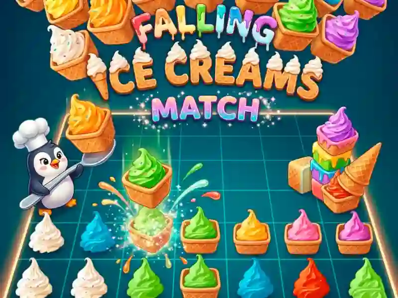Falling Ice Creams Match — free online game