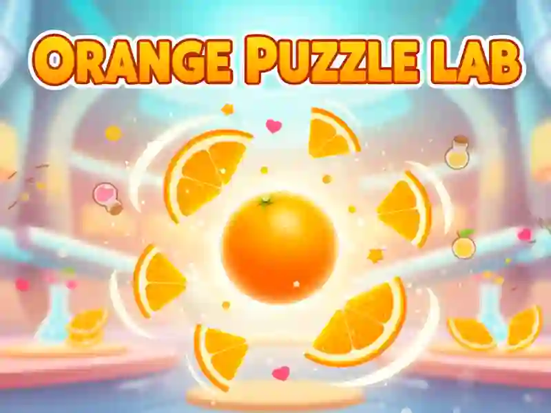Orange Puzzle Lab — free online game