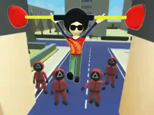 Squid Fall Guy — free online game