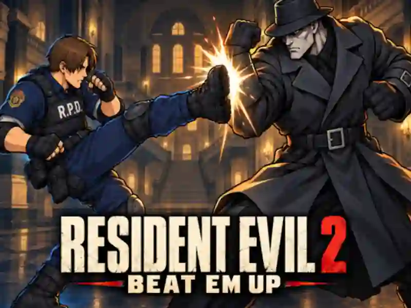 Resident Evil 2: Beat Em Up — nemokamas žaidimas internete
