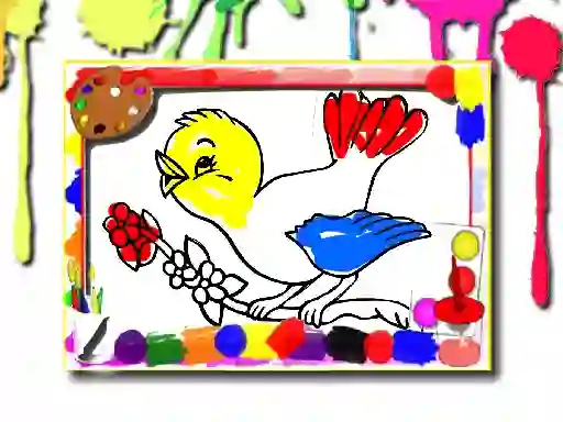 Birds Coloring Book — jogo online grátis