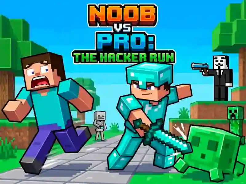 Noob vs Pro Help Hacker danger Hacker — free online game