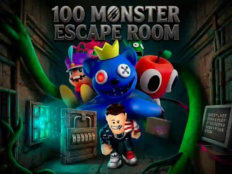 100 Monster Escape Room — free online game