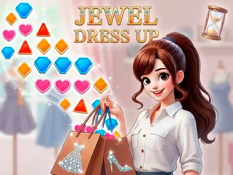 Leikur Jewel Dress Up á netinu