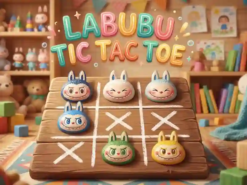 Labubu Tic Tac Toe – tasuta veebimäng