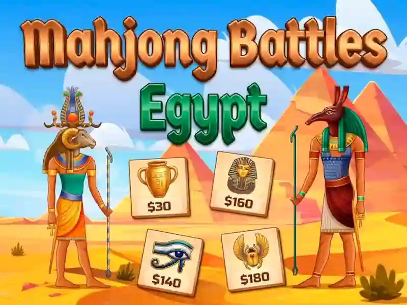 Mahjong Battles Egypt — free online game