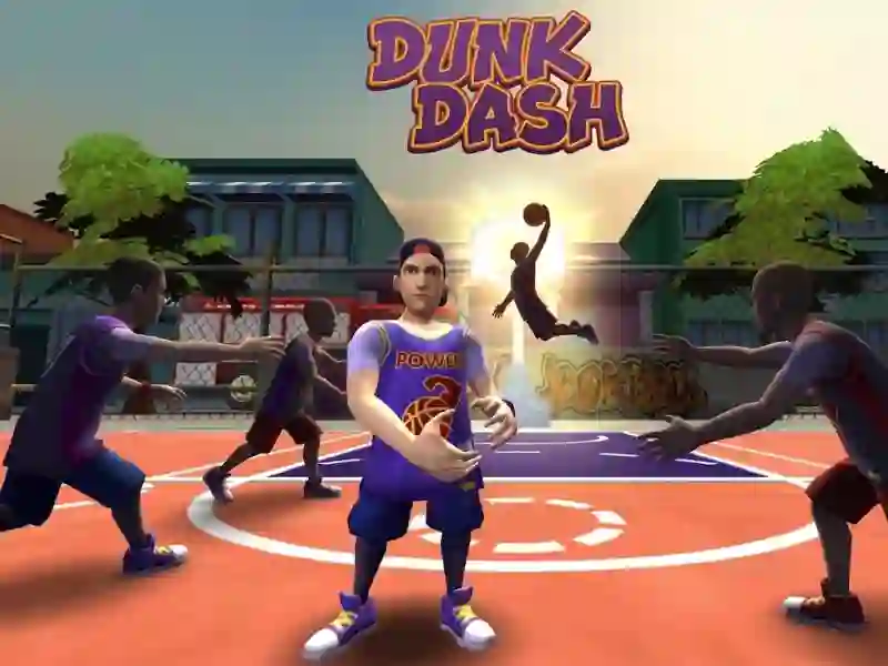 Гульня Dunk Dash онлайн
