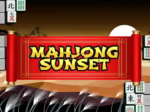 Mahjong Sunset — free online game