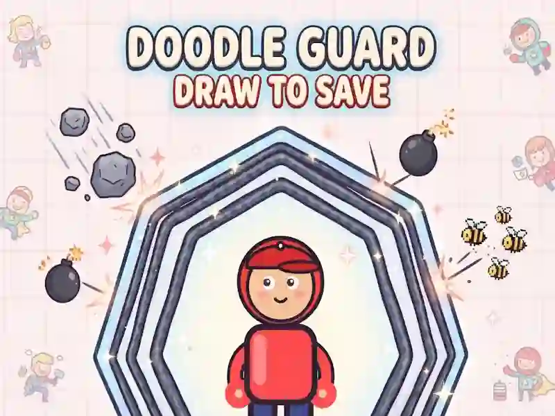 Doodle Guard Draw to Save — безкоштовна онлайн гра