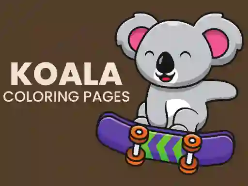 Koala Coloring Pages — free online game