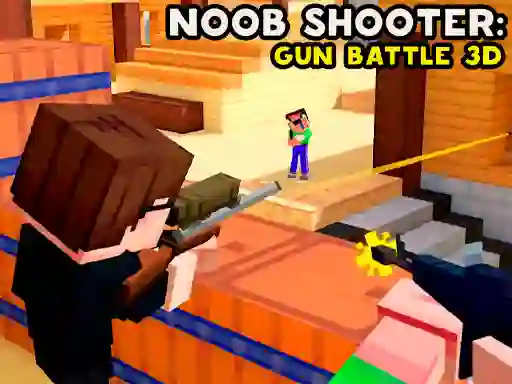Noob Shooter: Gun Battle 3D — free online game