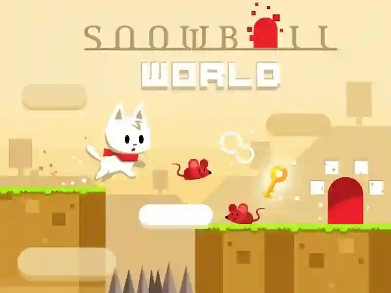 Гульня Snowball World онлайн