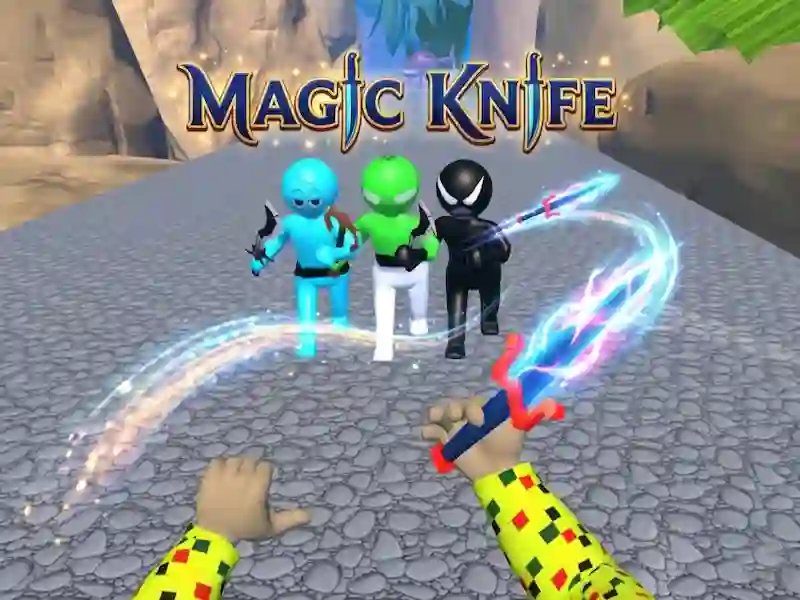 Lojë Magic Knife në internet
