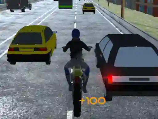 Motorbike Traffic — free online game