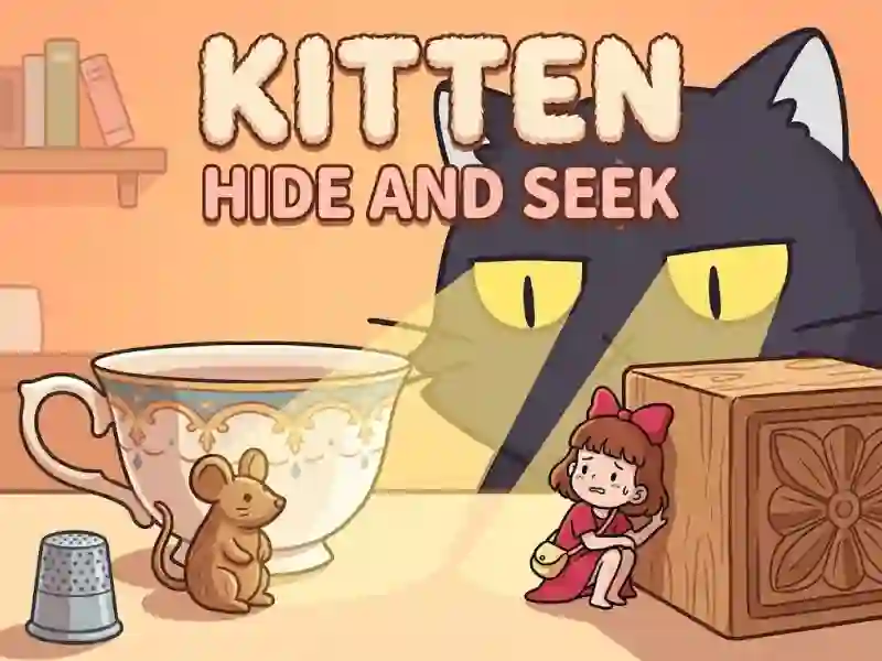 Kitten Hide And Seek — joc online gratuit