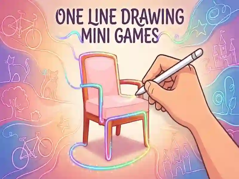 One Line Drawing Mini Games — game online gratis