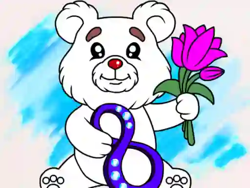 March Coloring Book — free online game