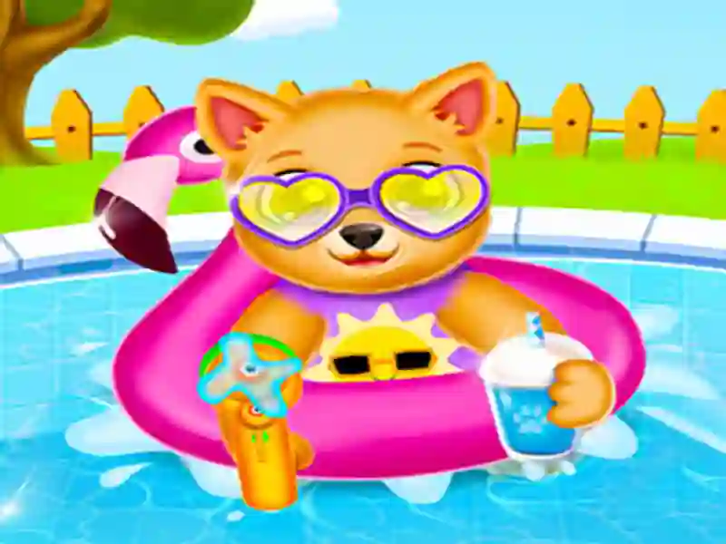 Newborn Puppy Baby Shower — free online game