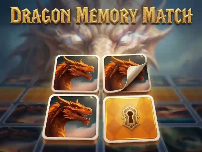 Cluiche Dragon Memory Match ar líne