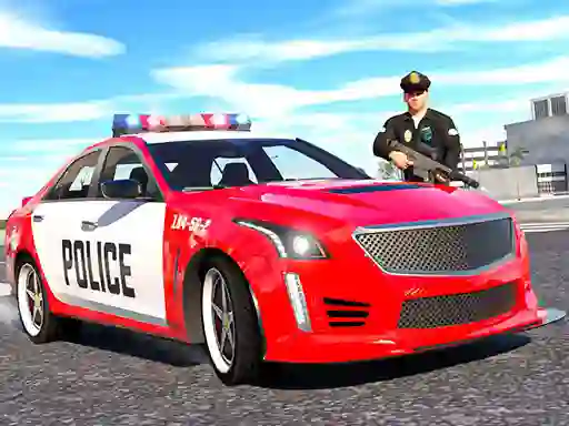 Police Car Cop Real Simulator — free online game