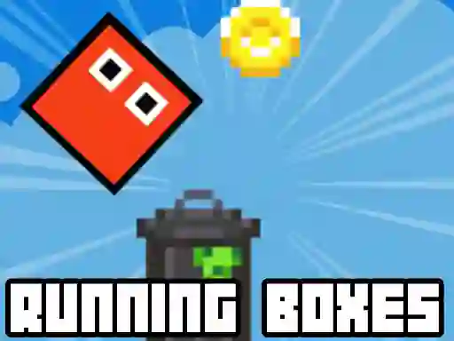 Retro Running Boxes — free online game