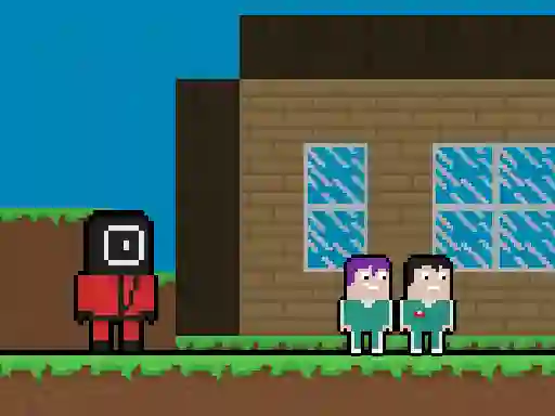 Squid Escape But Blockworld — free online game