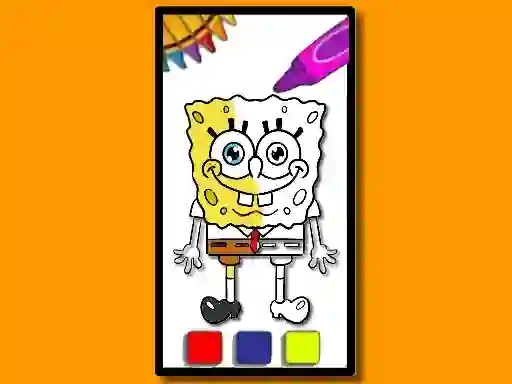 SpongeBob Coloring Adventure — free online game