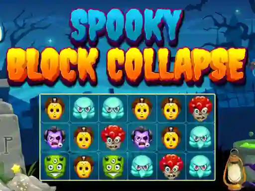 Spooky Block Collapse — darmowa gra online