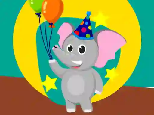 Spil Funny Elephant Style Jigsaw online