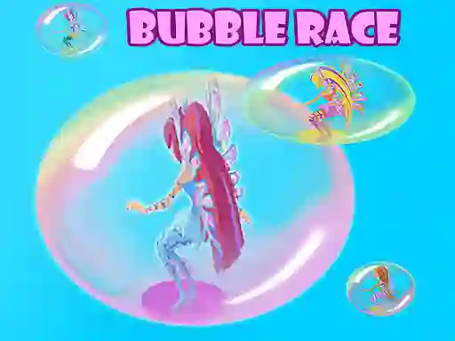 Leikur Winx Bubble Race á netinu