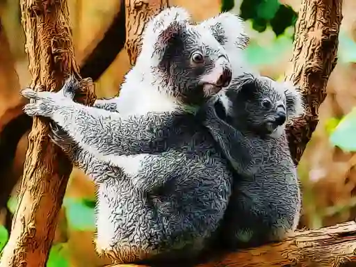 Cute Baby Koala Bear — free online game
