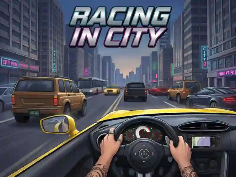 Racing in City — joc online gratuit