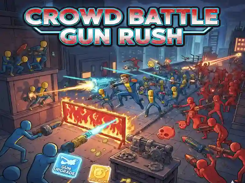 Crowd Battle Gun Rush — free online game
