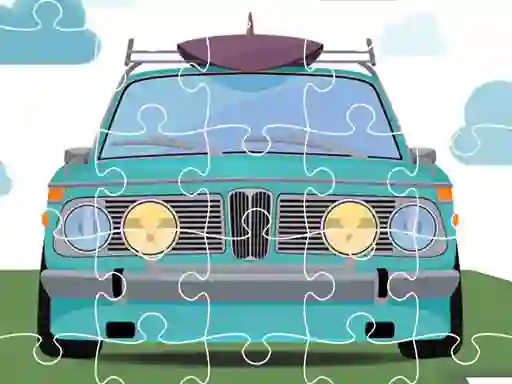 Retro Cars Jigsaw — free online game