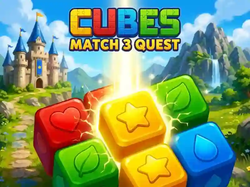 Jeu Cubes Match 3 Quest en ligne
