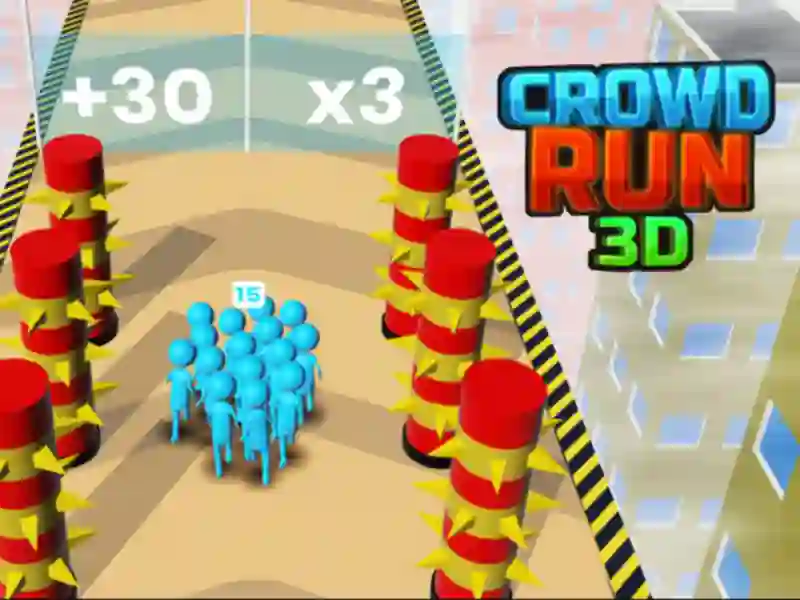 Crowd Run 3D — free online game