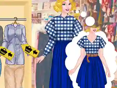 Princesses Thrift Shop Challenge — free online game